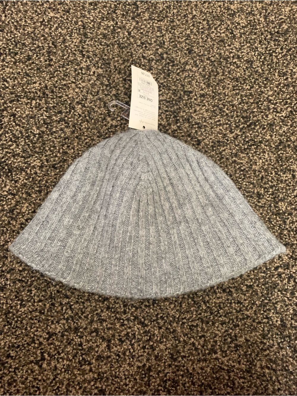 a new day Ribbed Knit winter hat - Light Gray